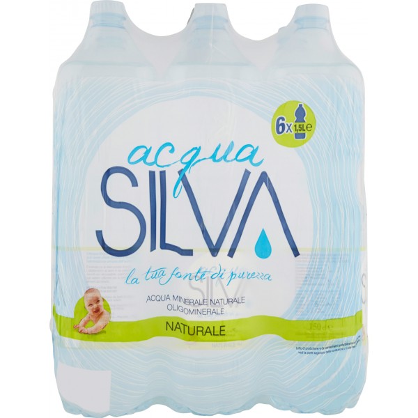 ACQUA SILVA NATURALE Lt 1.5 Pz.6