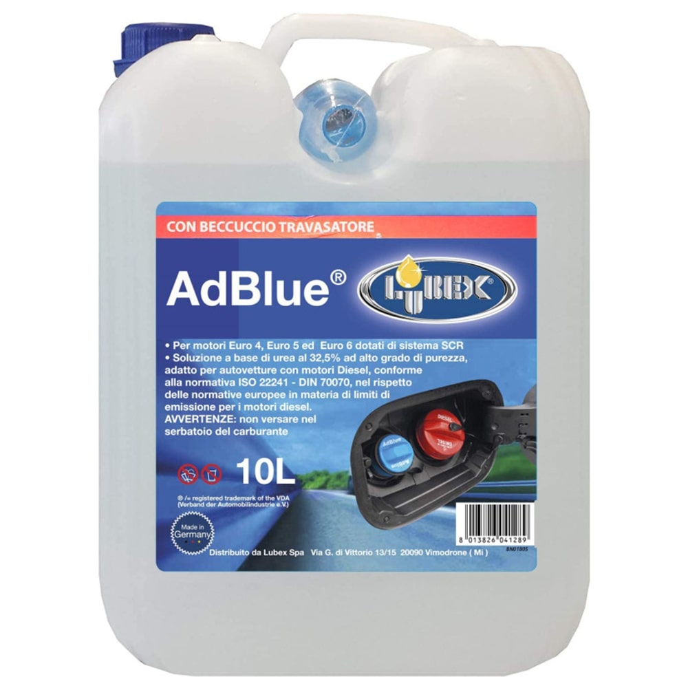 AD BLUE CON BECCO LT 10 Lubex AD BLUE CON BECCO LT 10 Lubex