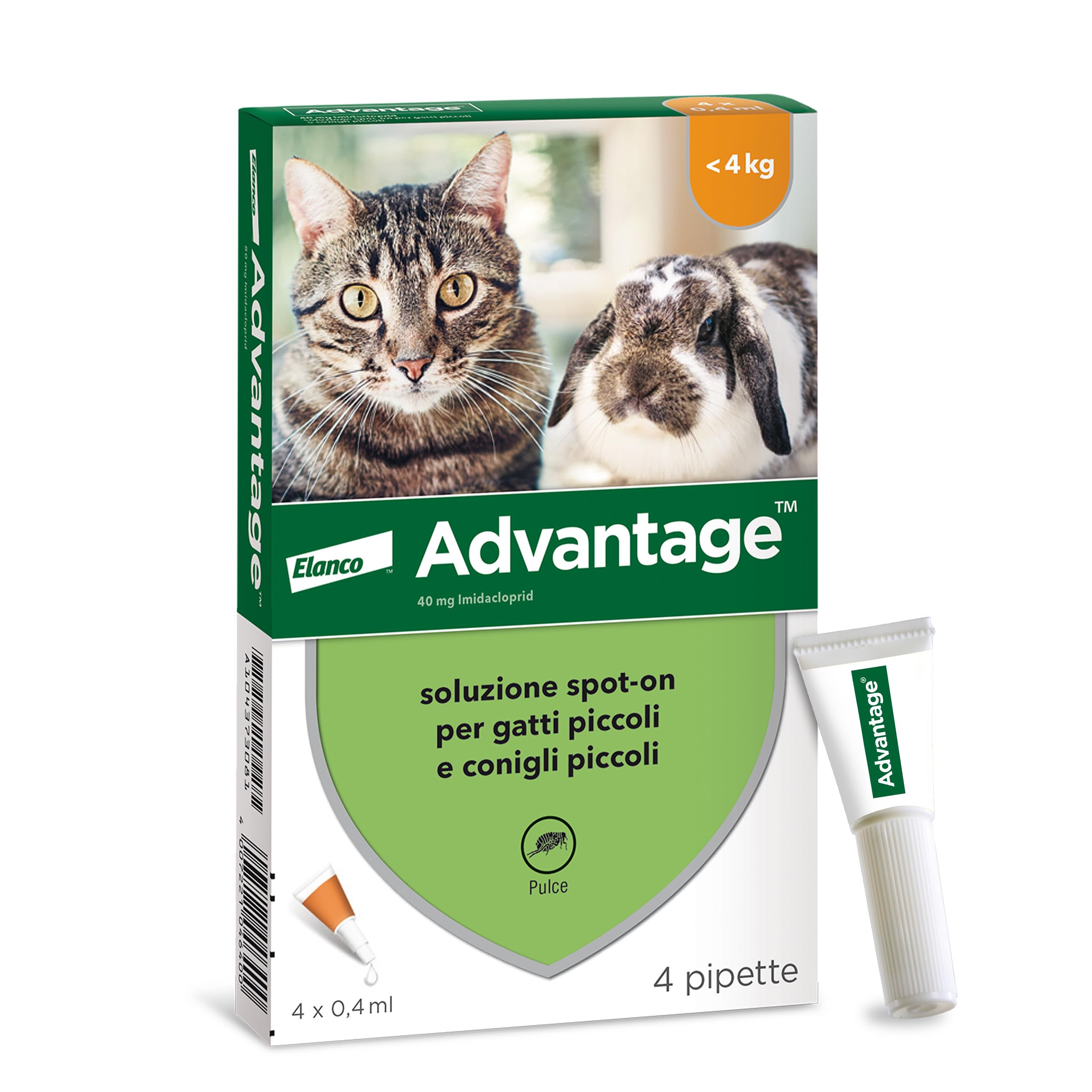 ADVANTAGE Spot On 40 Gatto/Coniglio ADVANTAGE Spot On 40 Gatto/Coniglio