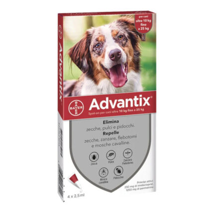 ADVANTIX Spot On CANE kg 10-25 4x2.5ml
