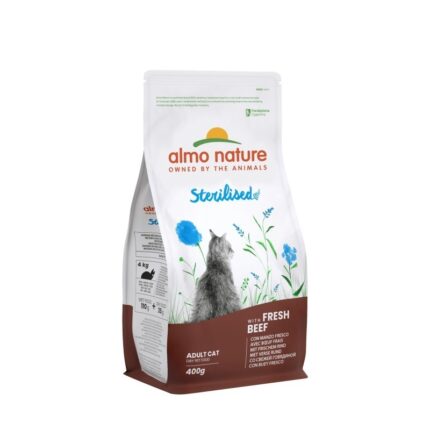 ALMO N. STERILISED CAT gr 400 Manzo