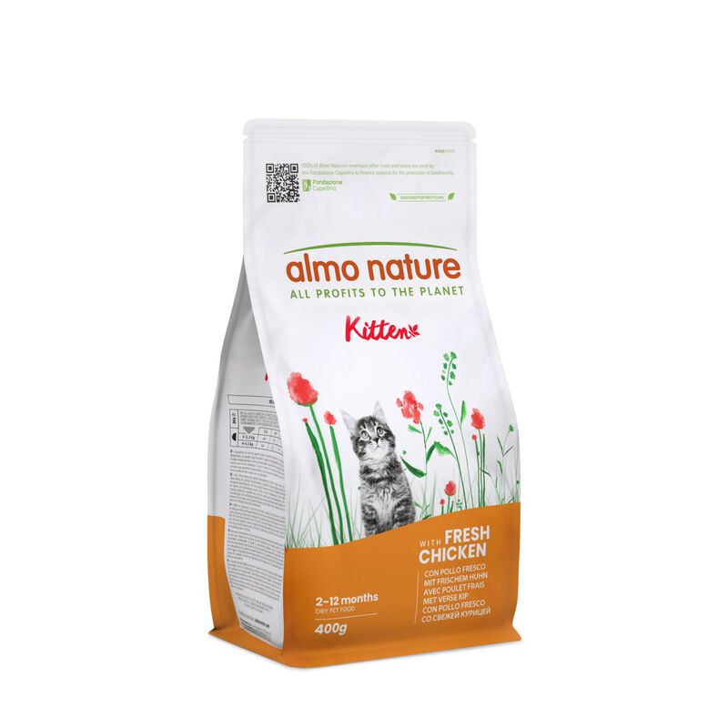 ALMO NATURE KITTEN gr 400 Pollo ALMO NATURE KITTEN gr 400 Pollo