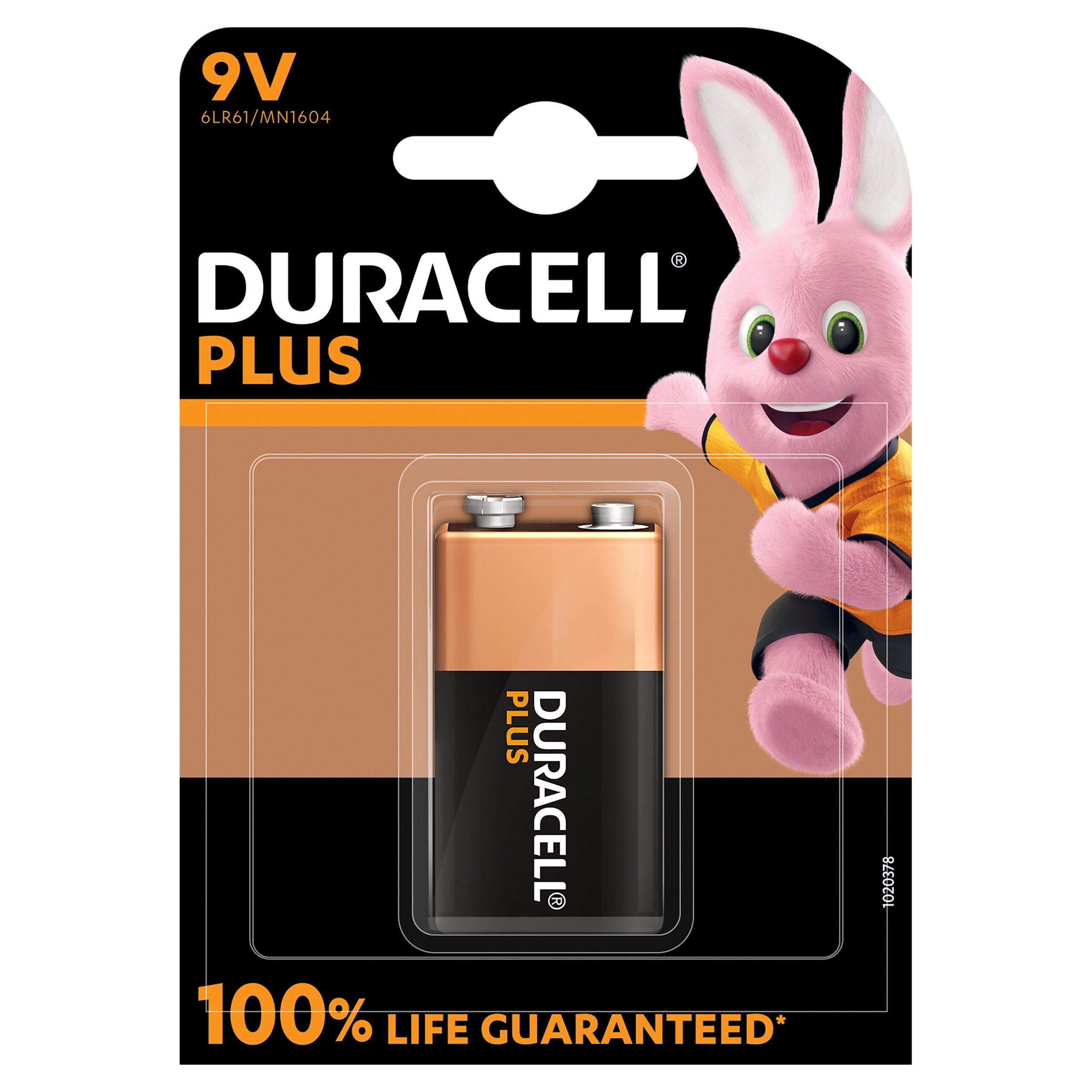 BATTERIA TRANSISTOR 9V MN1604 Duracell P BATTERIA TRANSISTOR 9V MN1604 Duracell P