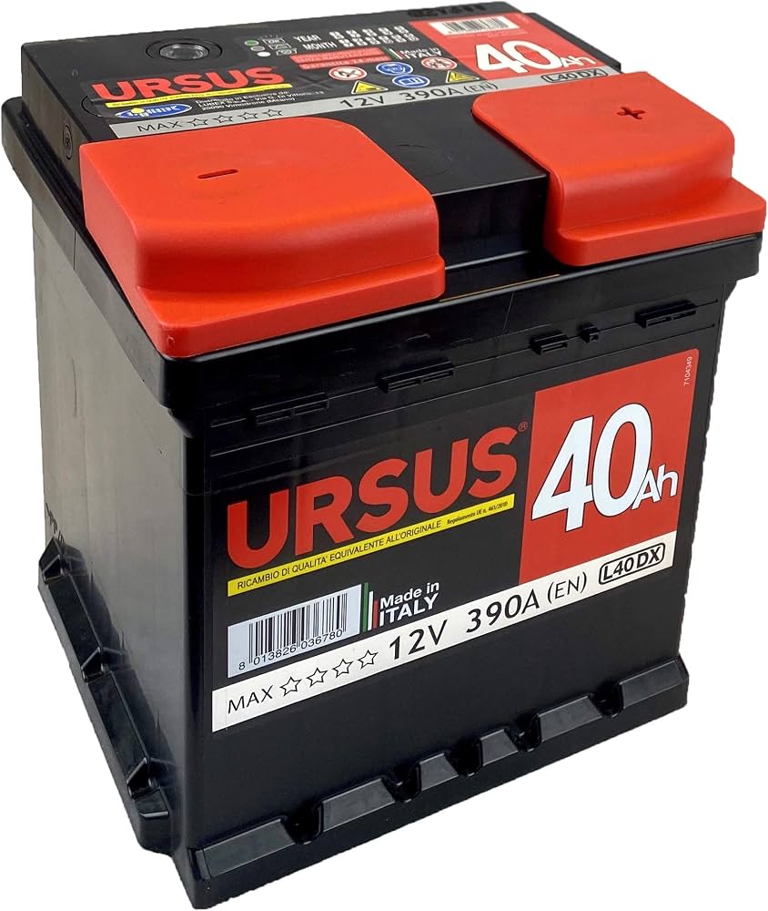 BATTERIA URSUS MAX 40 DX BATTERIA URSUS MAX 40 DX