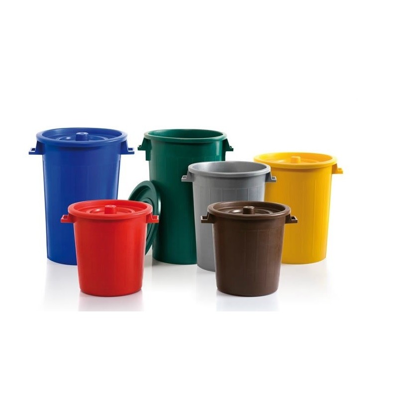 BIDONE UNIVERSALE c/COP. Lt 50 Verde BIDONE UNIVERSALE c/COP. Lt 50 Verde