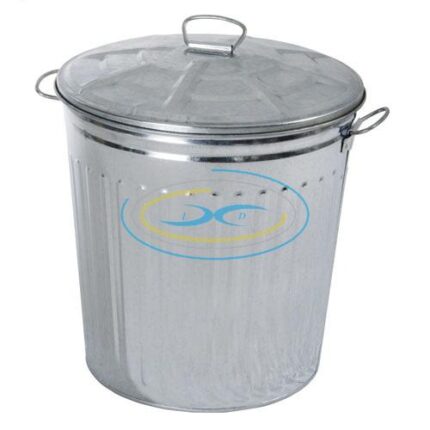 BIDONE ZINCATO Lt 18 c/Coperchio