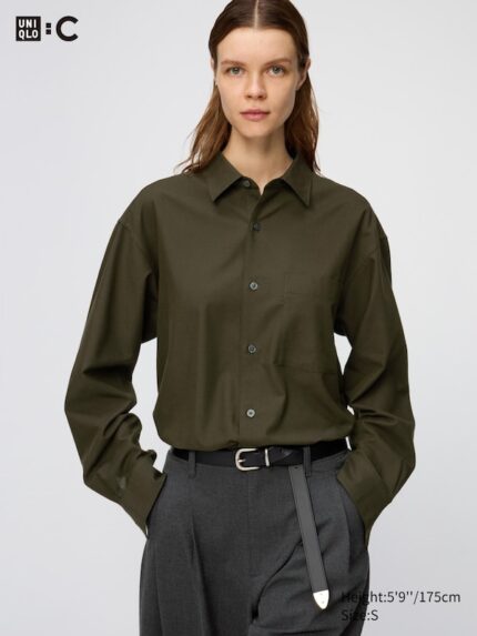 CAMICIA PLATANO UNISEX Olive S