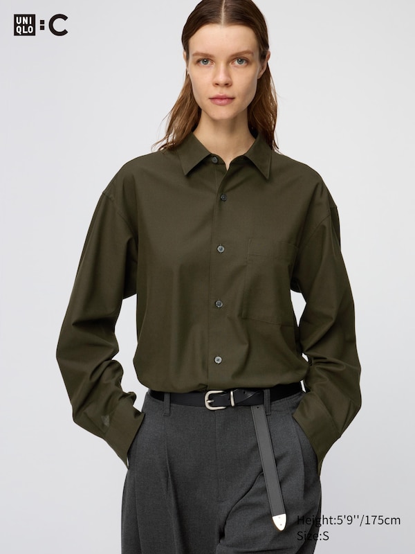 CAMICIA PLATANO UNISEX Olive S