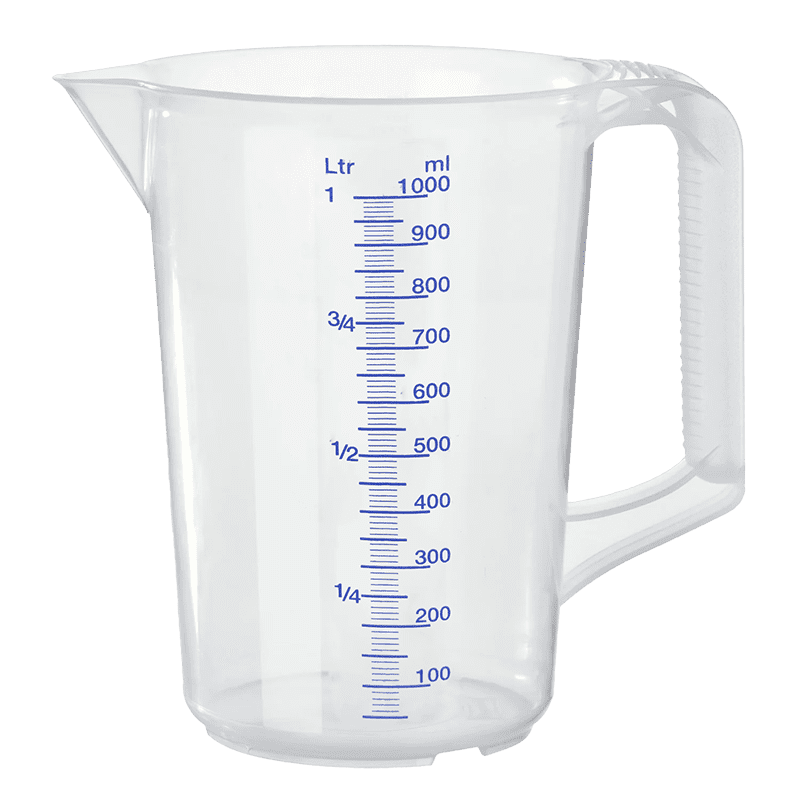 CARAFFA GRADUATA Lt 1 Trasparente CARAFFA GRADUATA Lt 1 Trasparente