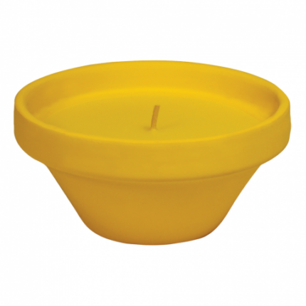 CARIBE VASO TERRACOTTA CITRON.