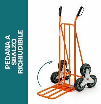 CARRELLO PORTAPACCHI c/PEDANA RIBALT.
