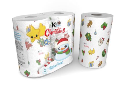 CARTA ASCIUGATUTTO Christmas Rt.2