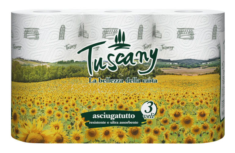CARTA ASCIUGATUTTO TUSCANY 3Veli Rt.2