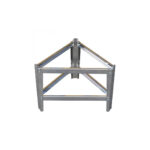 CAVALLETTO BIDONE INOX cm 72 Lt 400