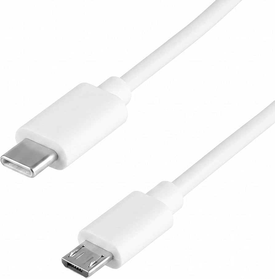 CAVO RICARICA USB MICRO 1 Mt Bianco CAVO RICARICA USB MICRO 1 Mt Bianco
