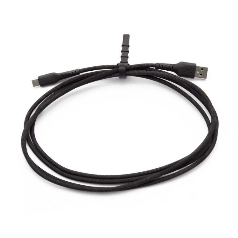 CAVO RICARICA USB TYPE-C 2 Mt Nero