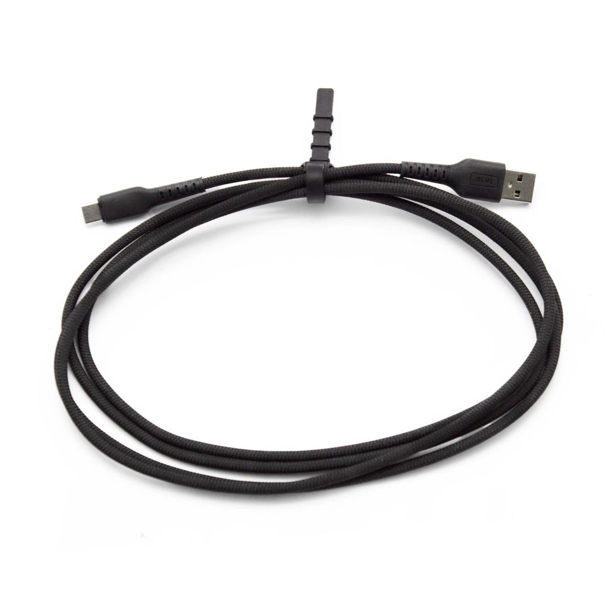 CAVO RICARICA USB TYPE-C 2 Mt Nero CAVO RICARICA USB TYPE-C 2 Mt Nero
