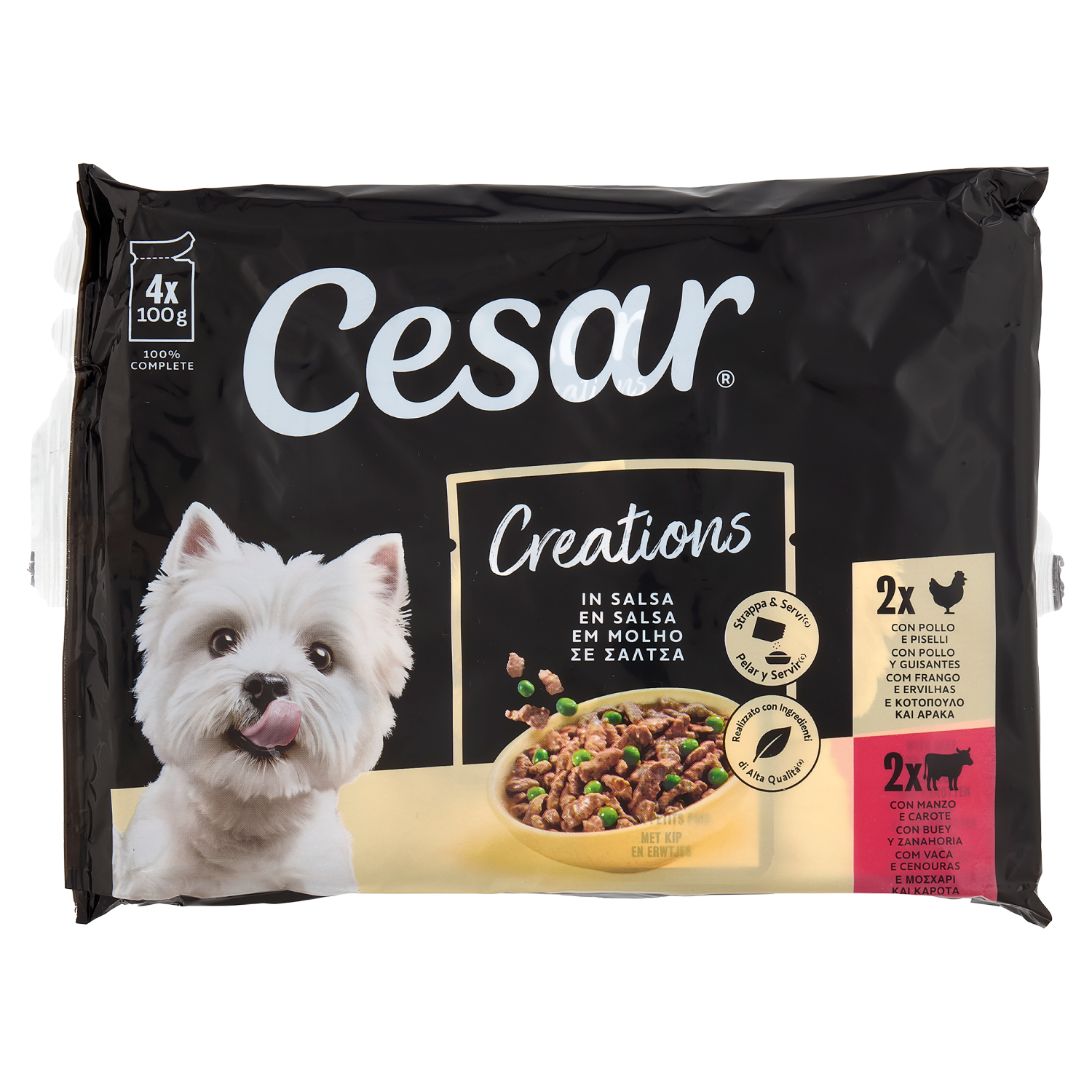 CESAR DELIZIE gr 100x4 Ck Rc& Bf CESAR DELIZIE gr 100x4 Ck Rc& Bf