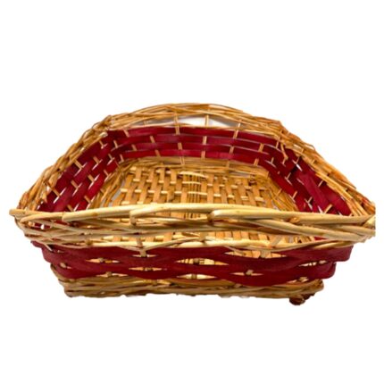 CESTA OVALE FASCIA Rossa