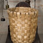 CESTO CORBELLO CASTAGNO TONDO cm 54