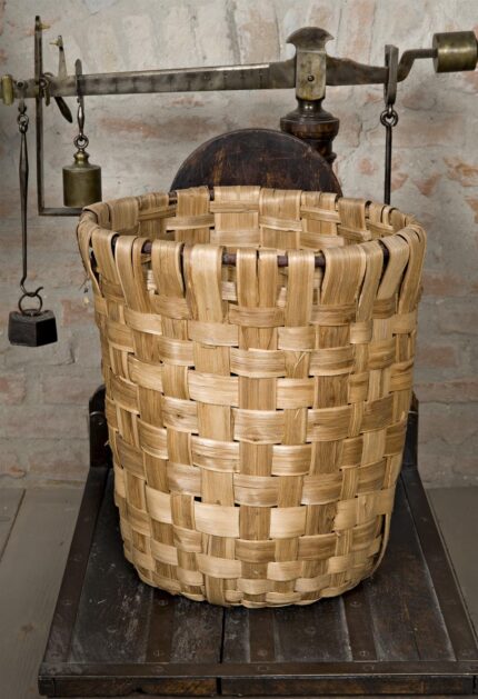 CESTO CORBELLO CASTAGNO TONDO cm 54