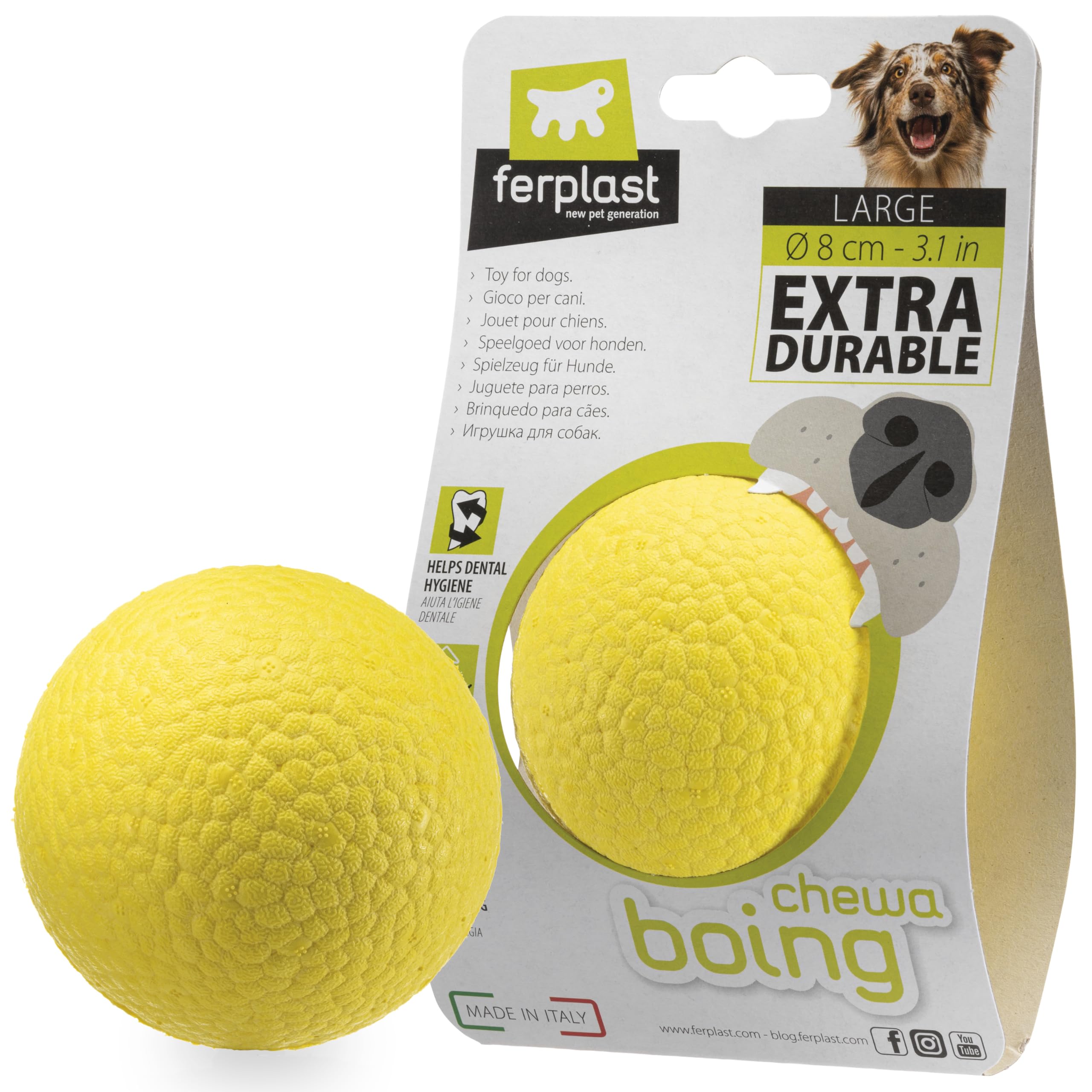 CHEWA BOING BALL L Gialla CHEWA BOING BALL L Gialla