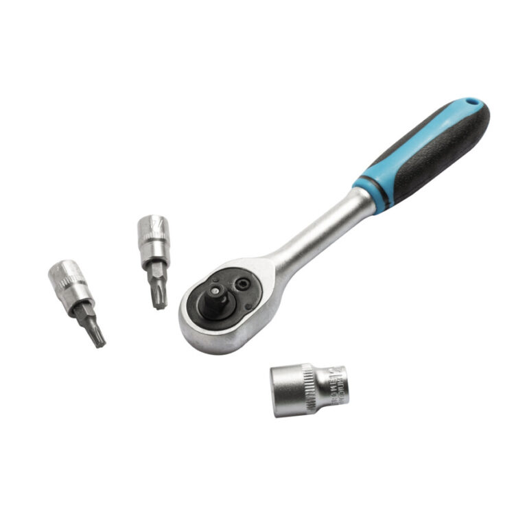 CHIAVE A CRICCHETTO 1/4" +Bussole