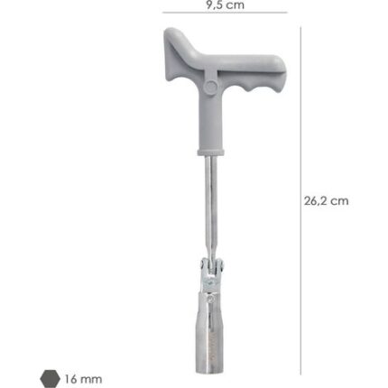 CHIAVE CANDELE mm 16 Snodata Plastica