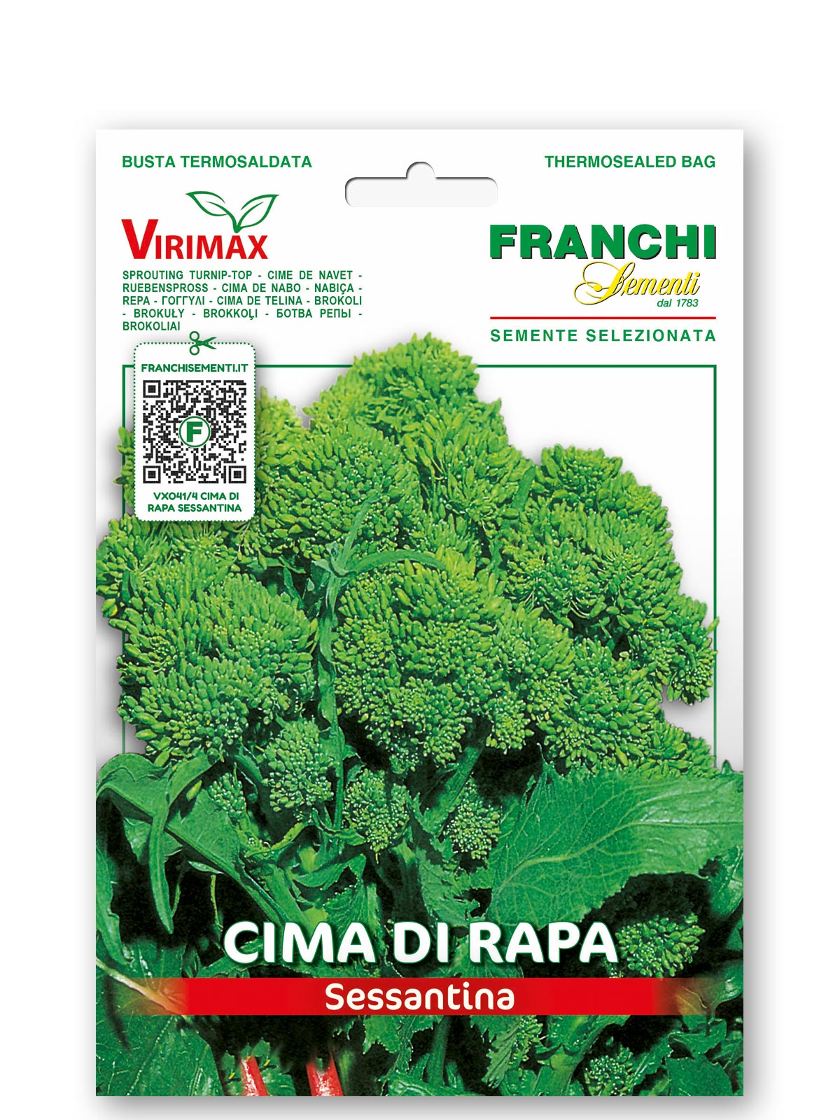 CIMA RAPA M.PRECOCE 60/A gr100 Franchi CIMA RAPA M.PRECOCE 60/A gr100 Franchi