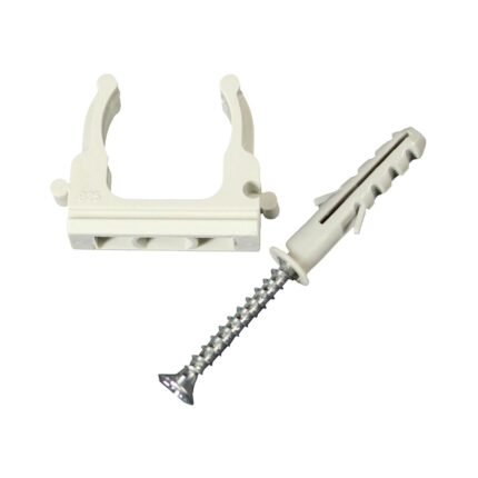 CLIPS PVC mm 25 Pz.6