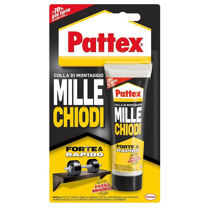 COLLA MILLE CHIODI PATTEX gr 100 COLLA MILLE CHIODI PATTEX gr 100