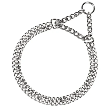 COLLARE SEMISTRANGOLO CHROME cm 55