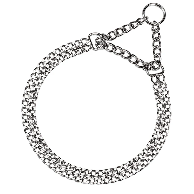 COLLARE SEMISTRANGOLO CHROME cm 55
