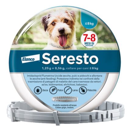 COLLARE SERESTO CANI Fino kg 8