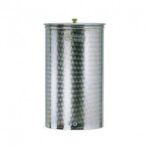 CONTENITORE OLIO INOX Lt 75 s/Gall.