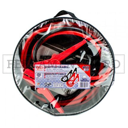 COPPIA CAVI AVVIAMENTO Mt.5 400A D.25mm