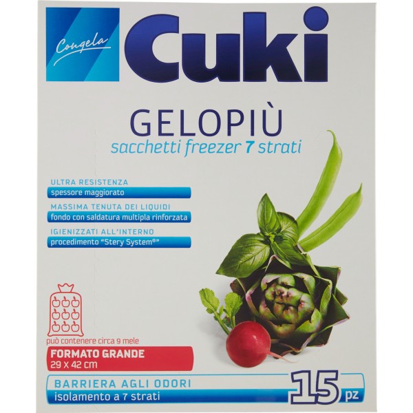 CUKI GELO SACCHETTI Pz.15 Grande