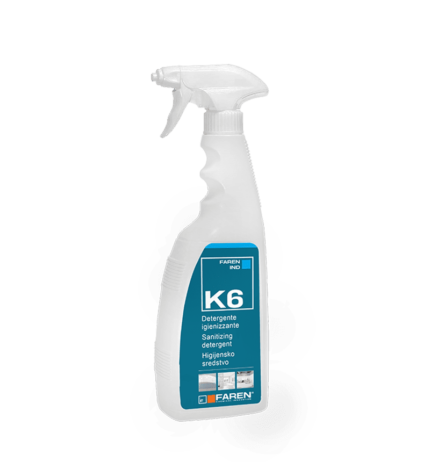 DETERGENTE IGIENIZZANTE K6 HACCP ml 750