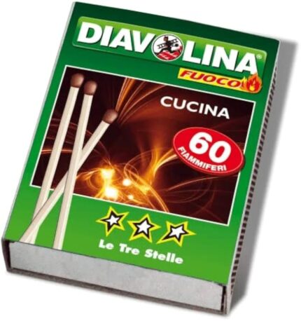 DIAVOLINA FIAMMIFERI CUCINA Pz.60