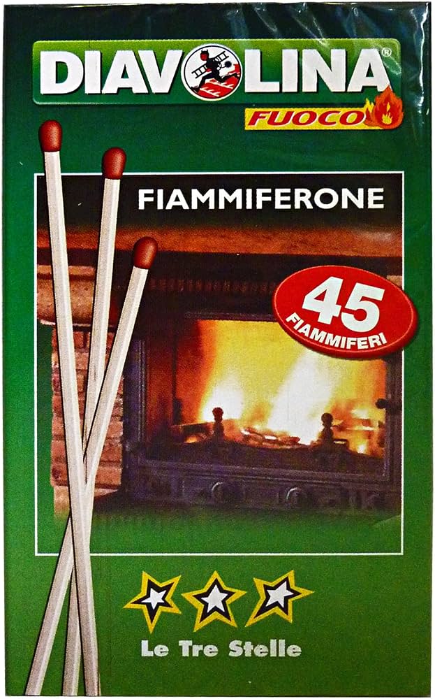 DIAVOLINA FIAMMIFERONI IN CILINDRO Pz.45