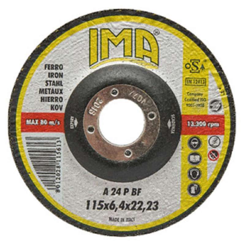 DISCO ABR. FERRO mm 115x6.4 DISCO ABR. FERRO mm 115x6.4