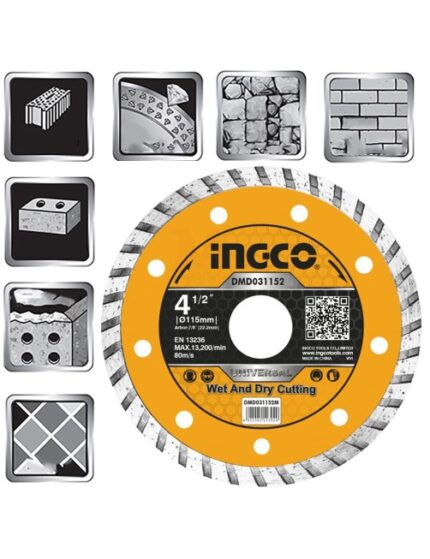 DISCO DIAMANTATO CORONA TURBO D.115MM