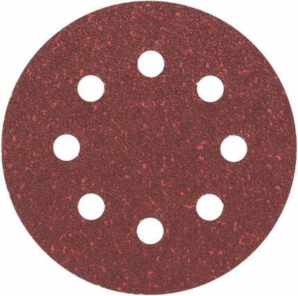 DISCO VELCRO RED D.115 8 Fori G.120 Pz.5
