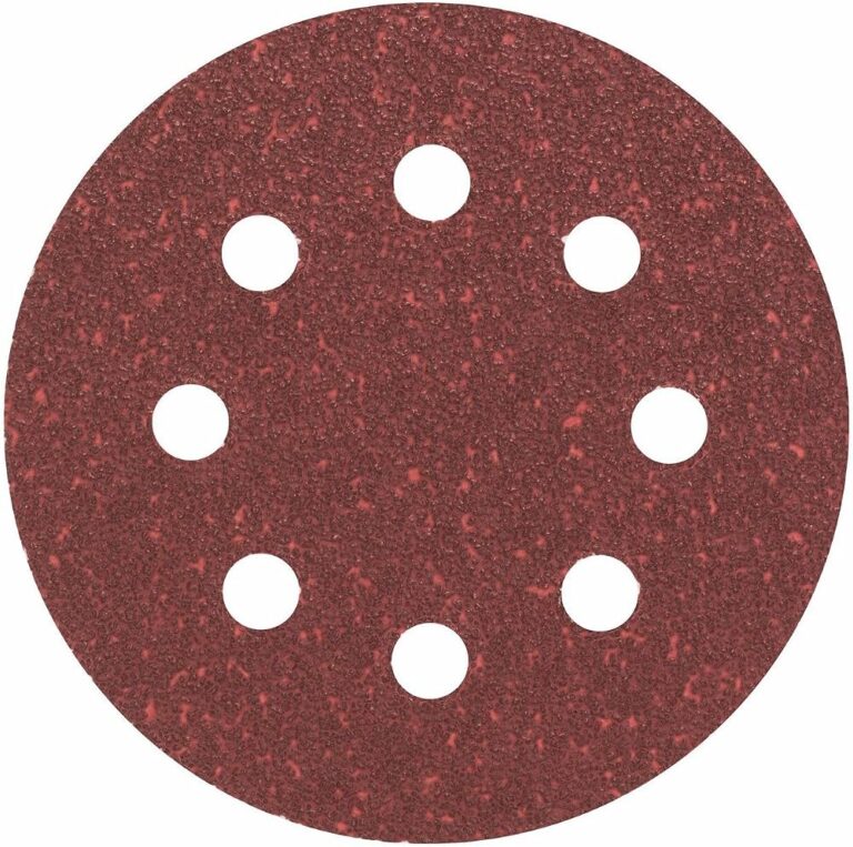 DISCO VELCRO RED D.115 8 Fori G.120 Pz.5