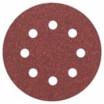 DISCO VELCRO RED D.115 8 Fori G.60 Pz.5