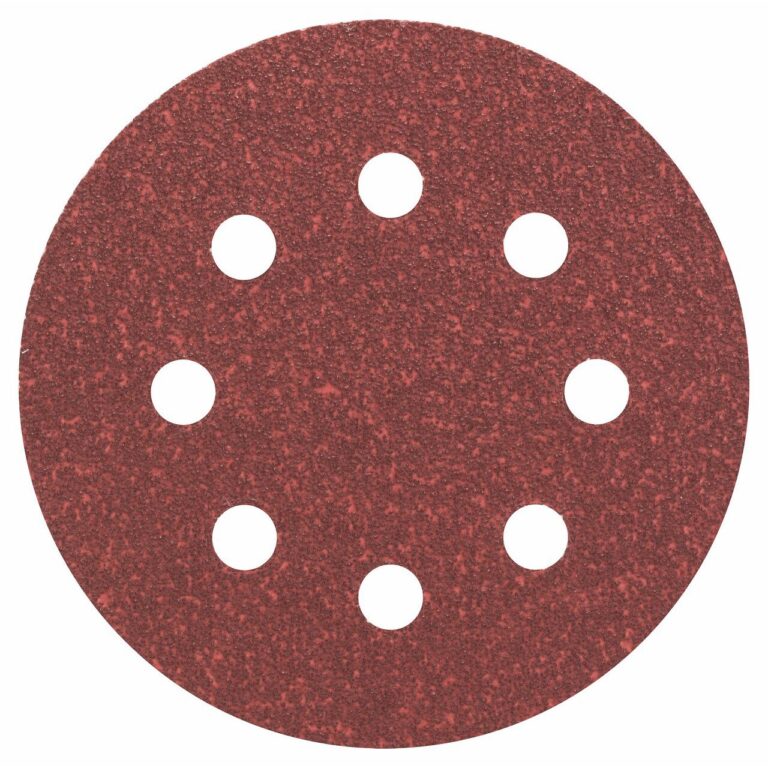 DISCO VELCRO RED D.115 8 Fori G.60 Pz.5