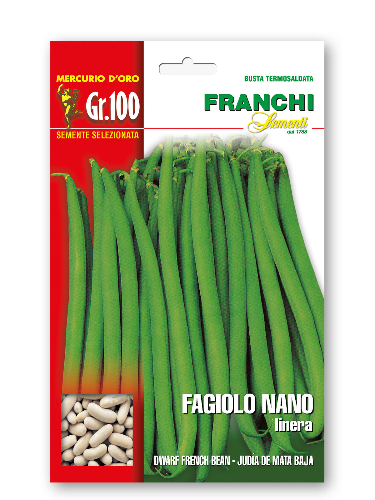 FAGIOLO NANO LINERA gr 250 Franchi FAGIOLO NANO LINERA gr 250 Franchi