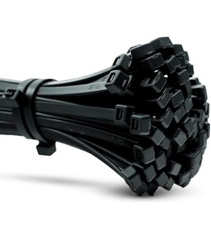 FASCETTA NYLON NERA mm 7.6x450 Pz.100