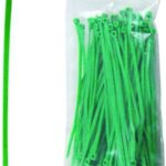FASCETTA NYLON VERDE mm 3.6x140 Pz.100