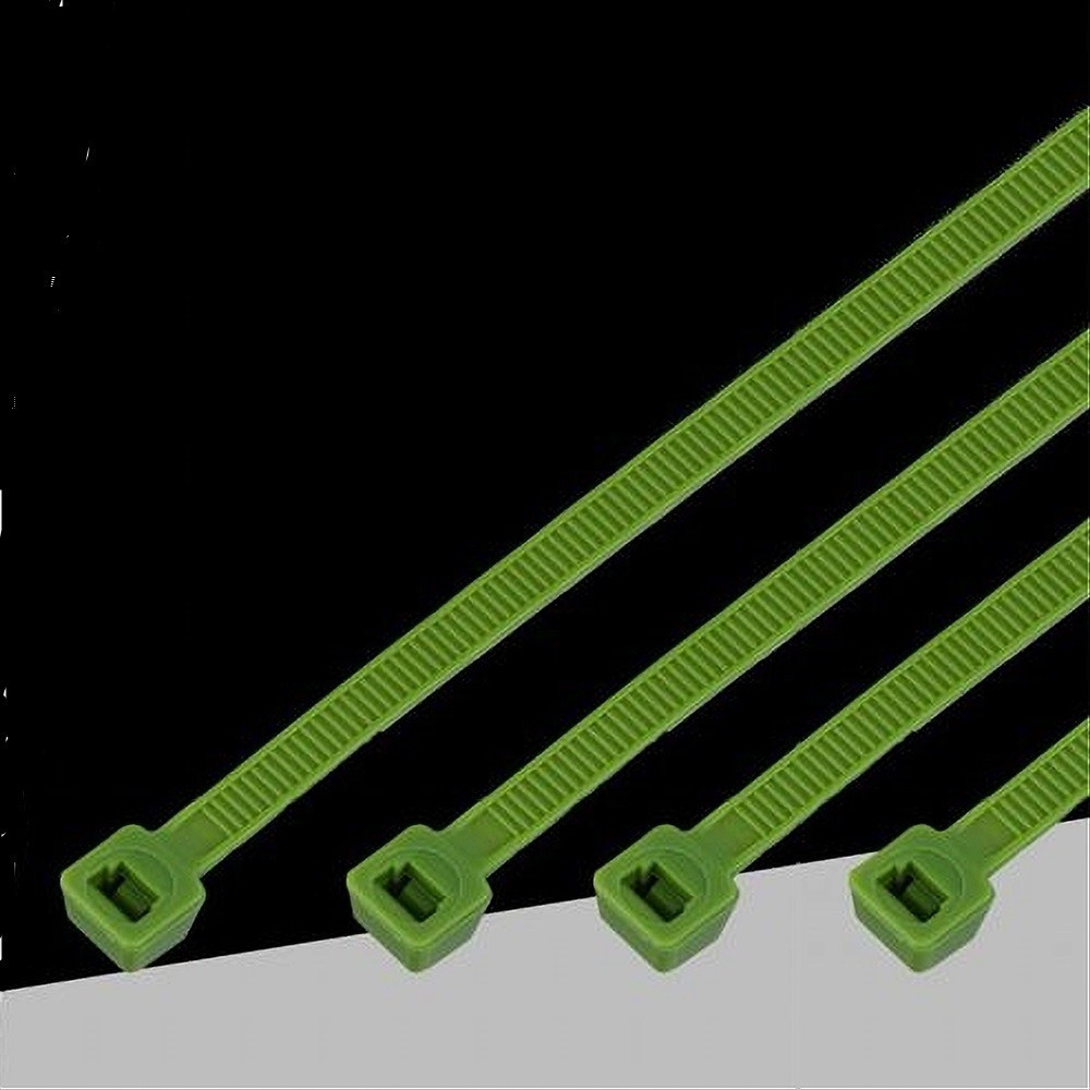FASCETTA NYLON VERDE mm 4.8x200 Pz.100 FASCETTA NYLON VERDE mm 4.8x200 Pz.100